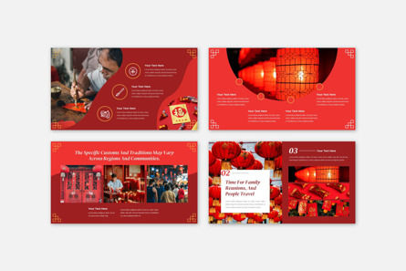 New Year Celebration Festival Presentation Google Slides Template, 幻灯片 9, 14012, Art & Entertainment — PoweredTemplate.com