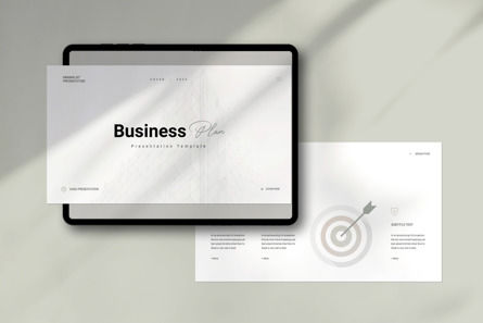 Business Plan Google Slides Template, Slide 2, 14015, Business — PoweredTemplate.com