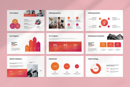 Cool PowerPoint Presentation Template, Diapositive 7, 14017, Business — PoweredTemplate.com