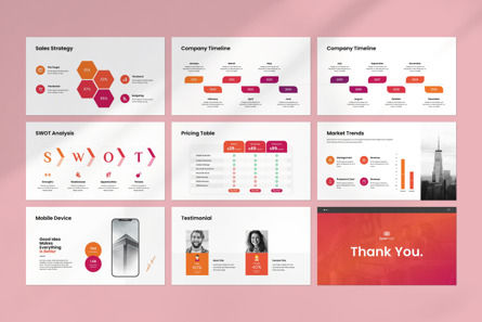 Cool PowerPoint Presentation Template, Diapositive 8, 14017, Business — PoweredTemplate.com