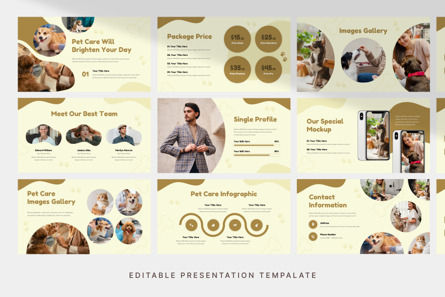 Pet Care and Veterinary - PowerPoint Template, Slide 3, 14019, Animals and Pets — PoweredTemplate.com