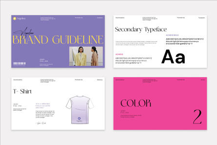 Angelina Brand Guidelines Template, 幻灯片 5, 14023, 商业 — PoweredTemplate.com
