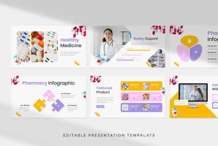 Pharmacy and Drugstore - PowerPoint Template, Slide 2, 14030, Business — PoweredTemplate.com