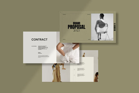 Brand Proposal PowerPoint Template, Diapositive 2, 14041, Business — PoweredTemplate.com