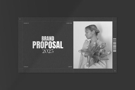 Brand Proposal PowerPoint Template, 幻灯片 4, 14041, 商业 — PoweredTemplate.com