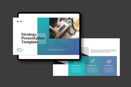 Business Strategy PowerPoint Template, Deslizar 2, 14043, Negócios — PoweredTemplate.com