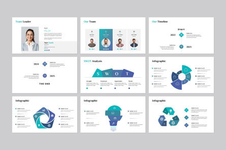 Business Strategy Google Slides Template, Diapositiva 7, 14044, Negocios — PoweredTemplate.com