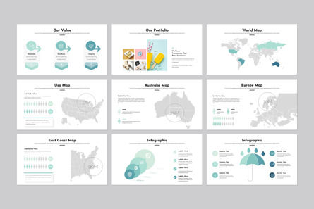 Digital PowerPoint Template, Slide 7, 14045, Business — PoweredTemplate.com
