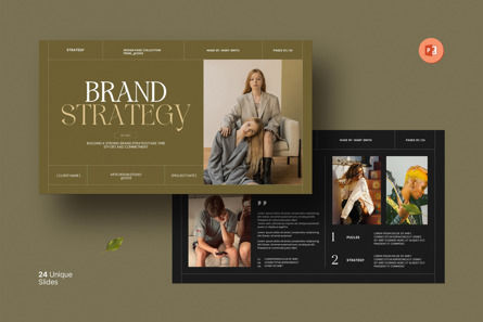 Brand Strategy, PowerPoint模板, 14048, 商业 — PoweredTemplate.com