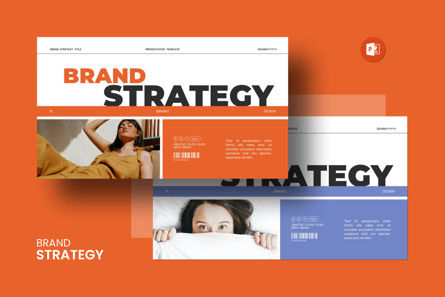 Brand Strategy PowerPoint Template, PowerPoint-Vorlage, 14071, Business — PoweredTemplate.com