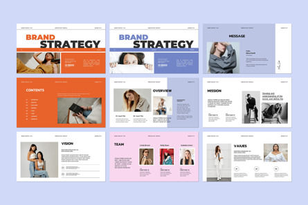 Brand Strategy PowerPoint Template, 幻灯片 5, 14071, 商业 — PoweredTemplate.com