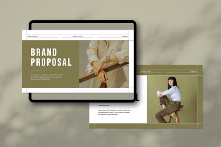 Brand Proposal PowerPoint Template, Diapositive 2, 14072, Business — PoweredTemplate.com
