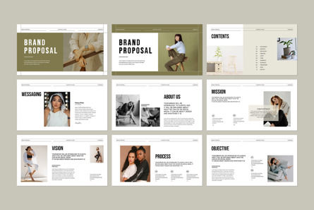 Brand Proposal PowerPoint Template, Diapositive 5, 14072, Business — PoweredTemplate.com