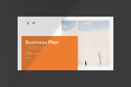 Business Plan Powerpoint Template, 幻灯片 3, 14074, 商业 — PoweredTemplate.com