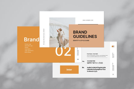 Brand Guidelines PowerPoint Template, Slide 3, 14075, Lavoro — PoweredTemplate.com