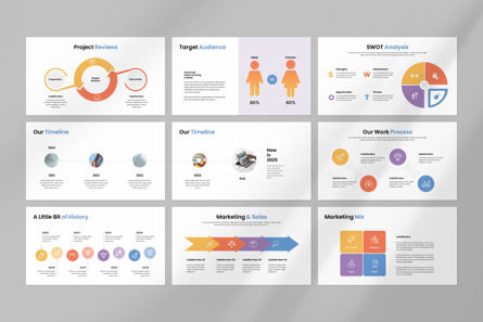 Digital Marketing PowerPoint Template, Slide 7, 14080, Business — PoweredTemplate.com