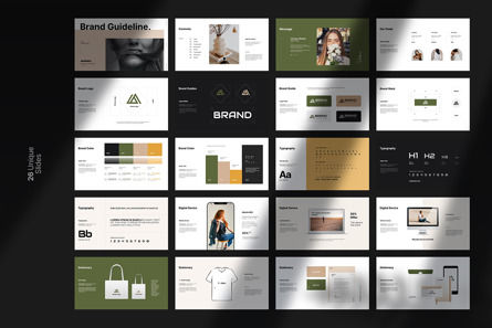Brand Guideline Presentation, Diapositiva 10, 14087, Negocios — PoweredTemplate.com