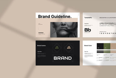 Brand Guideline Presentation, Diapositiva 2, 14087, Negocios — PoweredTemplate.com