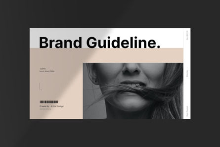 Brand Guideline Presentation, Slide 3, 14087, Lavoro — PoweredTemplate.com