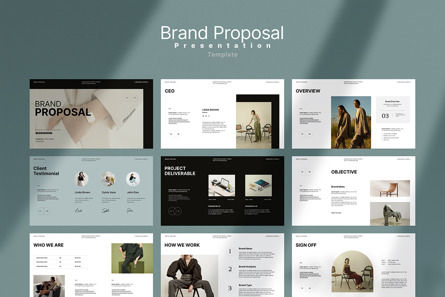 Brand Proposal Presentation, Diapositiva 7, 14089, Negocios — PoweredTemplate.com
