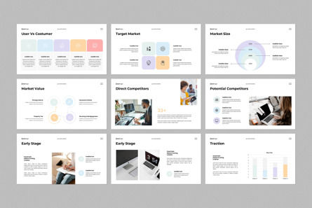 Pitch Deck PowerPoint Template, Diapositive 3, 14120, Business — PoweredTemplate.com