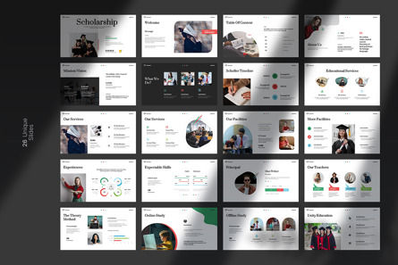 Education Googleslide Presentation Template, Diapositive 10, 14121, Business — PoweredTemplate.com