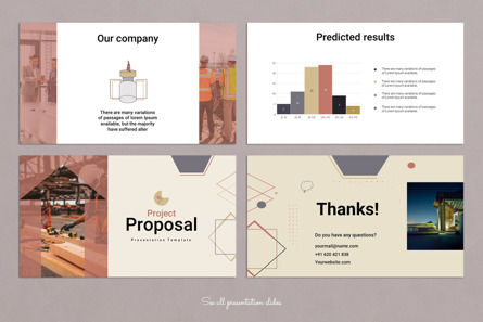 Project Proposal Presentation Template, Dia 6, 14123, Bedrijf — PoweredTemplate.com