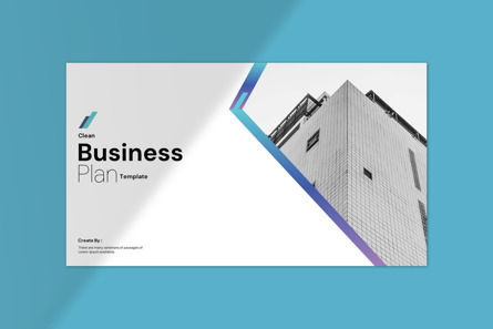 Business Plan PowerPoint Template, スライド 4, 14125, ビジネス — PoweredTemplate.com