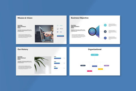 Business Plan PowerPoint Template, Diapositiva 5, 14125, Negocios — PoweredTemplate.com