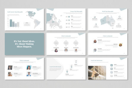 Minimal Business Plan Presentation, Diapositiva 18, 14135, Negocios — PoweredTemplate.com