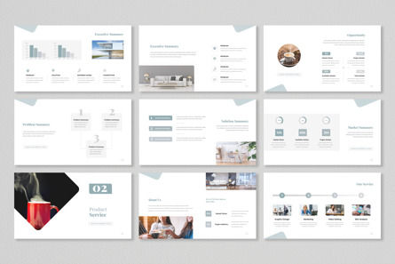 Minimal Business Plan Presentation, Slide 3, 14135, Bisnis — PoweredTemplate.com
