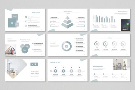 Minimal Business Plan Presentation, Diapositive 8, 14135, Business — PoweredTemplate.com