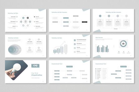 Minimal Business Plan Presentation, Deslizar 9, 14135, Negócios — PoweredTemplate.com