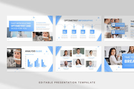 Professional Optometrist - PowerPoint Template, Diapositive 2, 14138, Business — PoweredTemplate.com