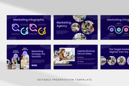 Digital Marketing Agency - PowerPoint Template, 슬라이드 2, 14148, 비즈니스 — PoweredTemplate.com