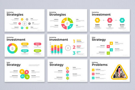 Business Plan Presentation Design, Slide 11, 14152, Lavoro — PoweredTemplate.com