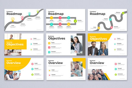 Business Plan Presentation Design, Slide 5, 14152, Lavoro — PoweredTemplate.com