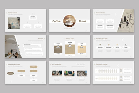 Simple And Modern Presentation Template, Diapositive 5, 14153, Business — PoweredTemplate.com