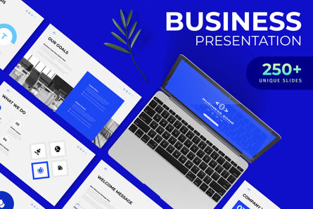 Multipurpose Business Plan Presentation, PowerPointテンプレート, 14154, ビジネス — PoweredTemplate.com