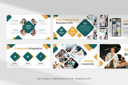 Business Corporate - PowerPoint Template, Slide 2, 14156, Business — PoweredTemplate.com