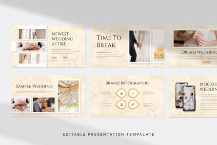 Luxury Wedding Attire - PowerPoint Template, Slide 2, 14157, Bisnis — PoweredTemplate.com