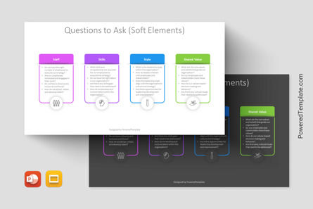 Questions to Ask - Soft Elements, Gratis Google Presentaties-thema, 14161, Businessmodellen — PoweredTemplate.com