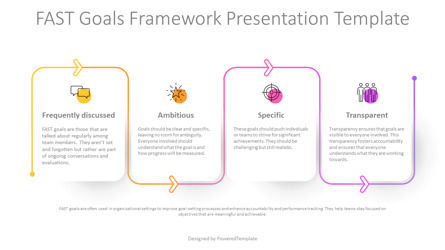 FAST Goals Framework Zigzag Presentation Template, Deslizar 2, 14164, Modelos de Negócio — PoweredTemplate.com