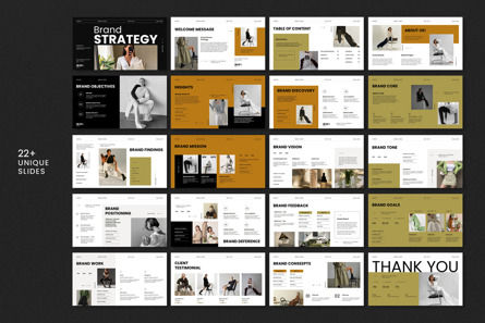 Brand Strategy Presentation Template, 슬라이드 10, 14171, 비즈니스 — PoweredTemplate.com