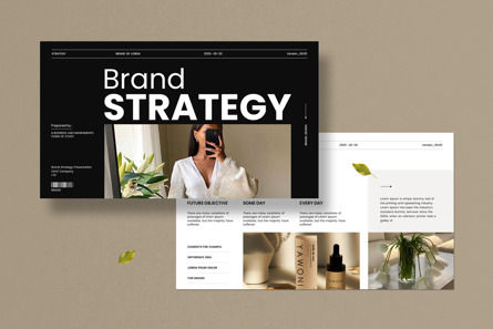 Brand Strategy Presentation Template, Dia 2, 14171, Bedrijf — PoweredTemplate.com