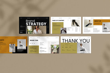 Brand Strategy Presentation Template, Deslizar 8, 14171, Negócios — PoweredTemplate.com