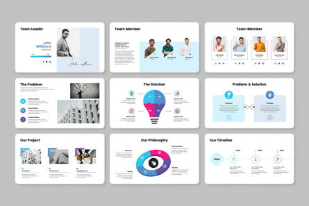 Creative Business Google Slides Presentation Template, Diapositiva 4, 14183, Negocios — PoweredTemplate.com