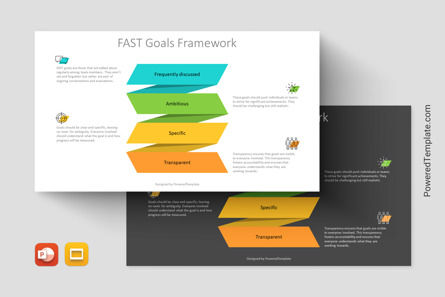 FAST Goals Framework Presentation Template, Tema di Presentazioni Google, 14187, Modelli di lavoro — PoweredTemplate.com