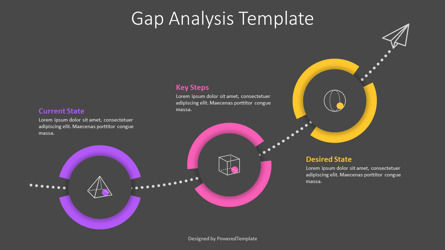 Gap Analysis Presentation Template, Deslizar 3, 14189, Modelos de Negócio — PoweredTemplate.com