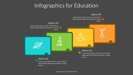 Free Infographics for Education Presentation Slide, 幻灯片 3, 14190, Education & Training — PoweredTemplate.com